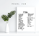 Pearl Jam | Las Vegas | 5/18/24 | Night 2 | Concert | Setlist | Print | Custom | Personalized | Gift for Him | Gift for Her | Special Gift | Music Fan Gift