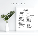 Pearl Jam | Las Vegas | 5/16/24 | Night 1 | Concert | Setlist | Print | Custom | Personalized | Gift for Him | Gift for Her | Special Gift | Music Fan Gift