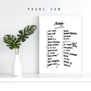 Pearl Jam | Philadelphia | 9/7/24 | Night 1 | Concert | Setlist | Print | Custom | Personalized | Gift for Him | Gift for Her | Special Gift | Music Fan Gift