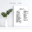 Pearl Jam | Vancouver | 5/4/24 | Night One | Concert | Setlist | Poster