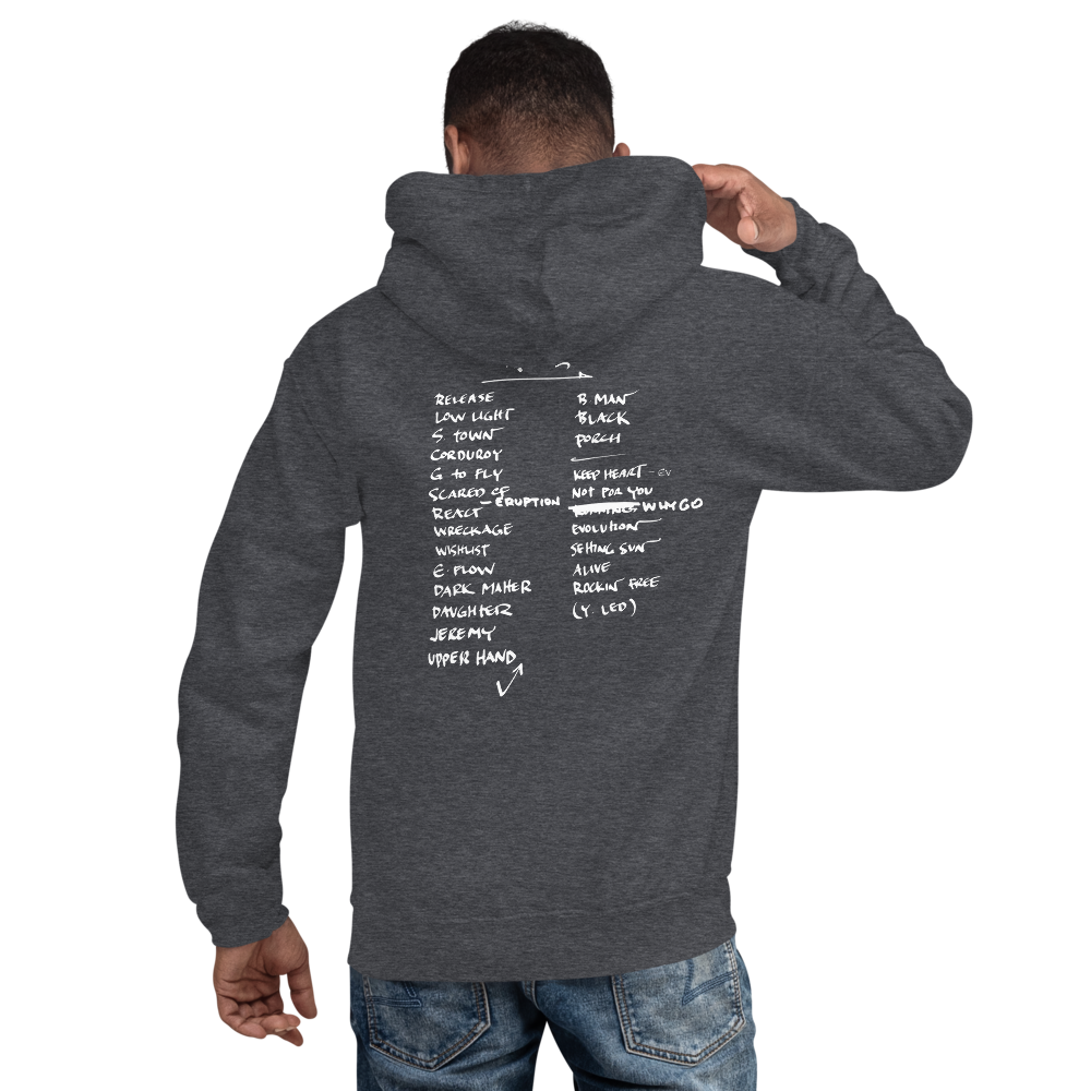 Pearl Jam | Custom | Concert | Setlist | Hoodie | Fan Art | Gift for Him | Gift for Her | Unique Gift